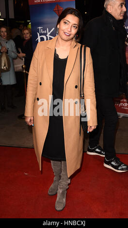 The Kite Runner appuyez sur nuit au Wyndham's Theatre, Charing Cross Road, London comprend : Sunetra Sarker Où : London, Royaume-Uni Quand : 10 Jan 2017 Credit : WENN.com Banque D'Images