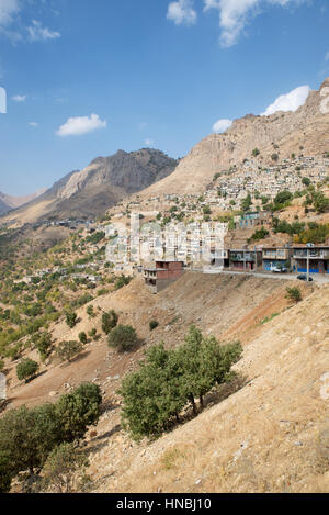 À Takht-hawraman, Kurdistan iranien, l'Iran Banque D'Images