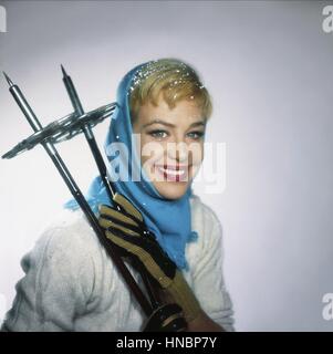 01 janvier 1960 Hildegard Knef Banque D'Images