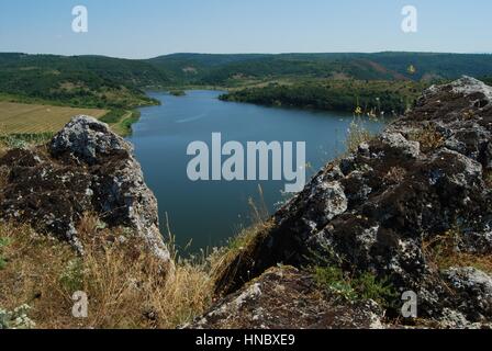 Barrage Pchelina, Bulgarie Banque D'Images