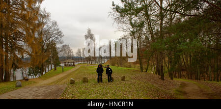 Dans Sudargas,Litauen Landschaften. Banque D'Images