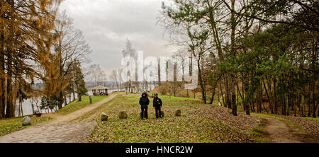 Dans Sudargas,Litauen Landschaften. Banque D'Images
