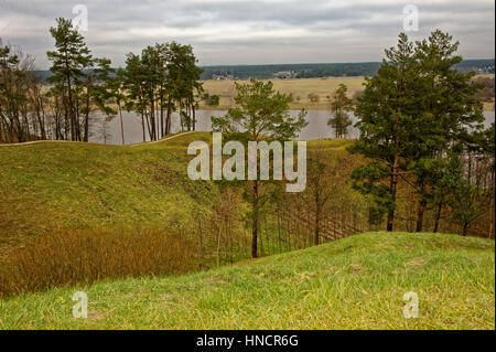 Dans Sudargas,Litauen Landschaften. Banque D'Images
