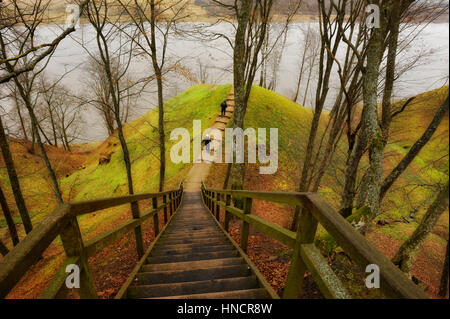 Dans Sudargas,Litauen Landschaften. Banque D'Images