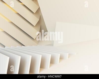 Résumé fond architectural 3d Banque D'Images