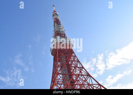 La Tour de Tokyo Banque D'Images