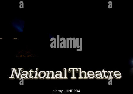 Théâtre National sign Banque D'Images