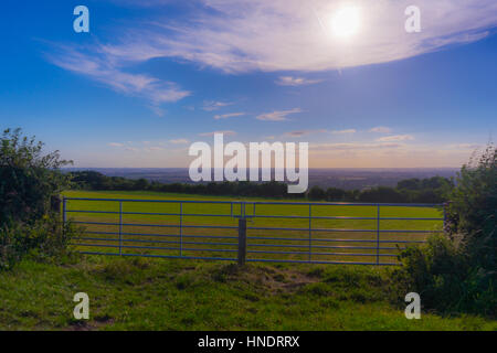 Caistor Haut Farmland Banque D'Images