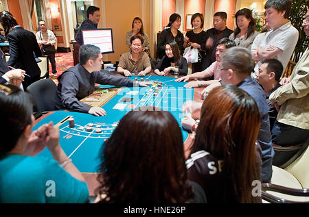 MGM Grand Hotel and Casino, Macao, Chine Banque D'Images