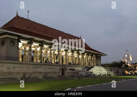 Memorial Hall de l'indépendance et l'indépendance d'Arcade, Place de l'indépendance, les jardins de cannelle, Colombo, Sri Lanka Banque D'Images