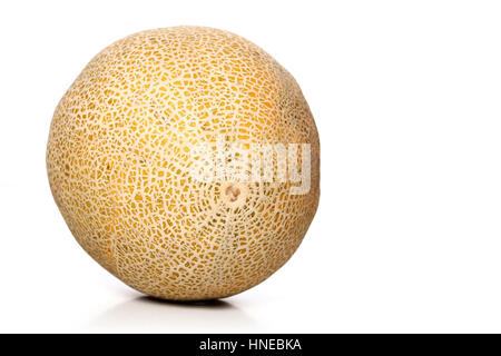 Studio shot of melons sur fond blanc Banque D'Images