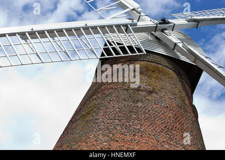 Close-Up of British Windmill Banque D'Images