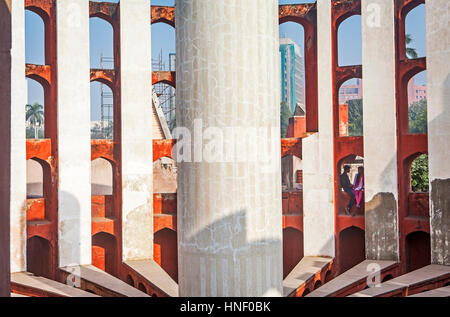 Jantar Mantar, Delhi, Inde Banque D'Images