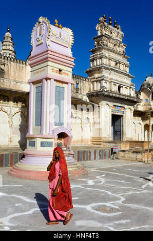 Rangji Temple, Pushkar, Rajasthan, India Banque D'Images