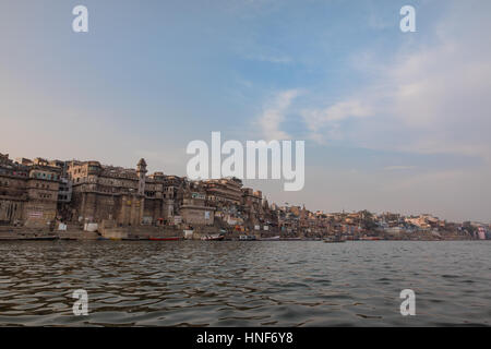 04/02/2017. Varanasi, Inde. Légende photo : Rob Pinney Banque D'Images