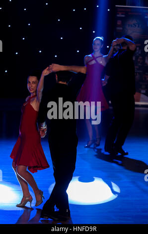 Danseurs de couple Banque D'Images