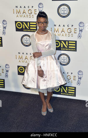 Marsai Martin présente à la cérémonie de remise des prix de la 48. NAACP Image Awards Prix Non-Televised dans le Pasadena Convention Center. Pasadena, 10.02.2017 | Le monde d'utilisation Banque D'Images