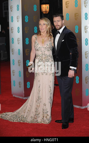 London, UK, UK. 12 Février, 2017. assiste à la 70e British Academy Film Awards au Royal Albert Hall. Credit : Ferdaus Shamim/ZUMA/Alamy Fil Live News Banque D'Images