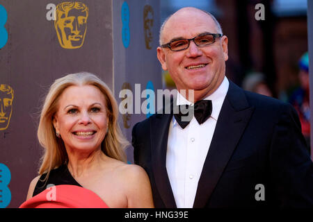 Londres, Royaume-Uni. 12 février 2017. Howard Barish arrive à l'EE British Academy Film Awards le 12/02/2017 au Royal Albert Hall, . Les personnes sur la photo : Howard Barish. Banque D'Images