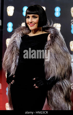 Londres, Royaume-Uni. 12 février 2017. Daniel Gélin arrive à l'EE British Academy Film Awards le 12/02/2017 au Royal Albert Hall, . Les personnes sur la photo : Daniel Gélin. Credit : Julie Edwards/Alamy Live News Banque D'Images