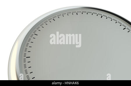 Horloge sans numéros et des flèches Banque D'Images