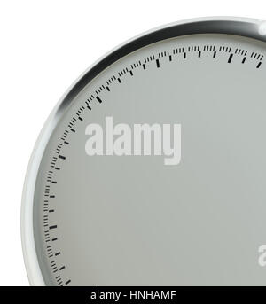 Horloge sans numéros et des flèches Banque D'Images