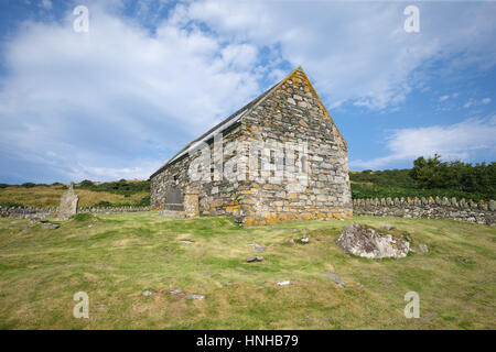 12e siècle Keills Chapel of St Charmaig Banque D'Images