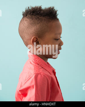 Cute boy head shots Banque D'Images