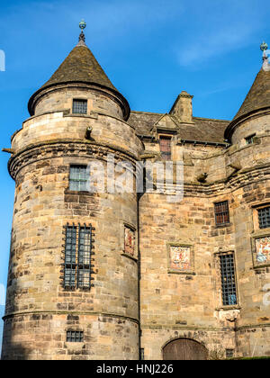 Falkland Palace un palais royal des rois écossais à Falkland Fife Ecosse Banque D'Images