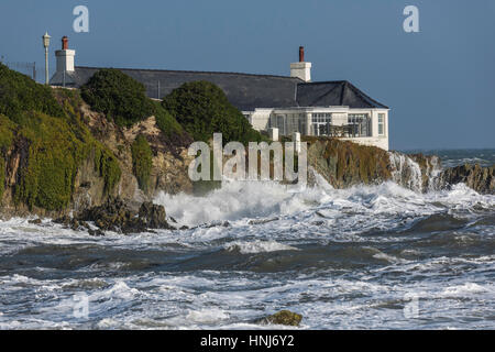 Bull Bay Anglesey au nord du Pays de Galles au Royaume-Uni. Banque D'Images