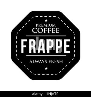 Frappe café vintage stamp Illustration de Vecteur