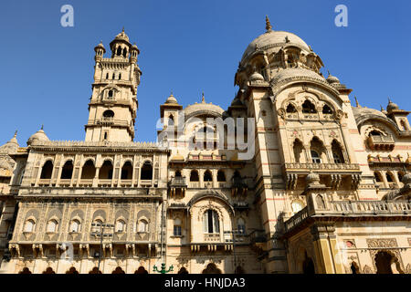 Exemple typique de l'architecture indienne dans l'état du Gujarat Banque D'Images