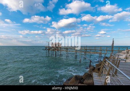 Modène (Italie) - une ville touristique sur la mer Adriatique dans la province de Campobasso, Molise région, le sud de l'Italie Banque D'Images