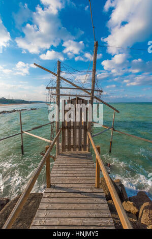 Modène (Italie) - une ville touristique sur la mer Adriatique dans la province de Campobasso, Molise région, le sud de l'Italie Banque D'Images