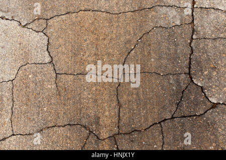 Très mauvaise route Banque D'Images