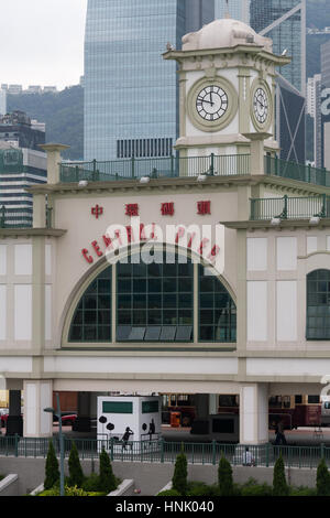 Central Pier à Hong Kong Banque D'Images