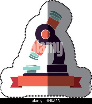 Icône microscope image, vecteur illustration design Illustration de Vecteur