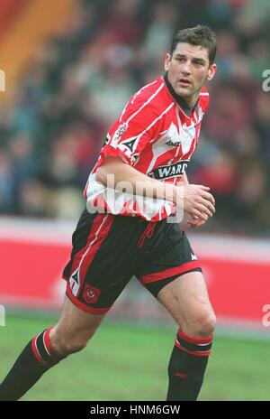 DAVID WHITE SHEFFIELD UNITED FC 10 mars 1996 Banque D'Images