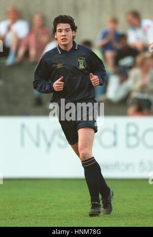 BRIAN O'NEIL SCOTLAND & Glasgow Celtic FC 26 Avril 1996 Banque D'Images