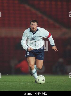 DAVID UNSWORTH ANGLETERRE U21 & Everton FC 22 Novembre 1995 Banque D'Images