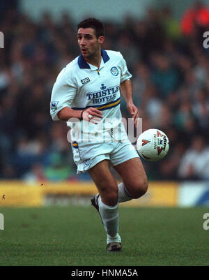 JOHN PEMBERTON LEEDS UNITED FC 17 Janvier 1995 Banque D'Images