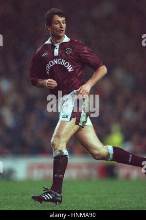 DAVID MCPHERSON COEUR DE MIDLOTHIAN FC 23 Janvier 1995 Banque D'Images