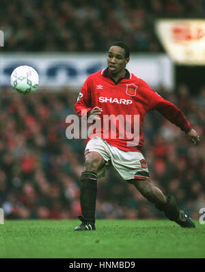 PAUL INCE MANCHESTER UNITED FC 20 Avril 1995 Banque D'Images