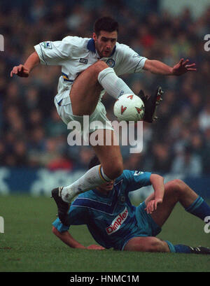 JOHN PEMBERTON LEEDS UNITED FC 17 Janvier 1995 Banque D'Images