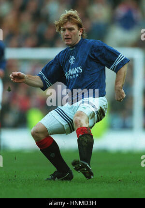 STUART MCCALL Glasgow Rangers FC 07 février 1995 Banque D'Images