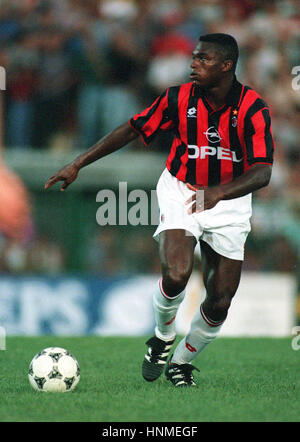 MARCEL DESAILLY AC Milan 09 Août 1995 Banque D'Images