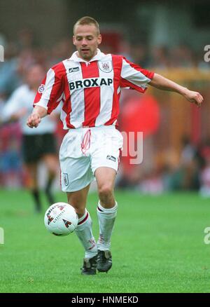 LARUS SIGURDSSON Stoke City FC 30 Août 1995 Banque D'Images