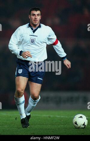 DAVID UNSWORTH ANGLETERRE U21 & Everton FC 22 Novembre 1995 Banque D'Images