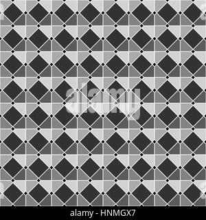 Motif de tessellation entrelacées de chevauchement d'octogones, similaire à celle des motifs géométriques islamique - vecteur répétant modifiable sans couture Illustration de Vecteur