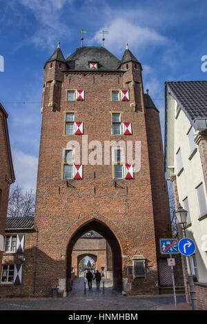 Klever tor dans la vieille ville romaine de Xanten, Allemagne Banque D'Images